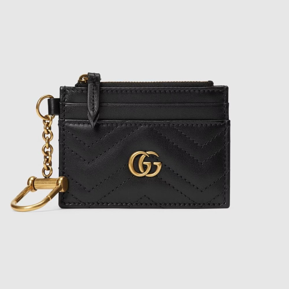 Gucci GG Marmont keychain wallet